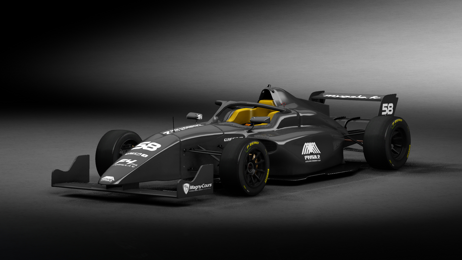 Mygale-21 Formule 4 GEN 2, skin Carbon