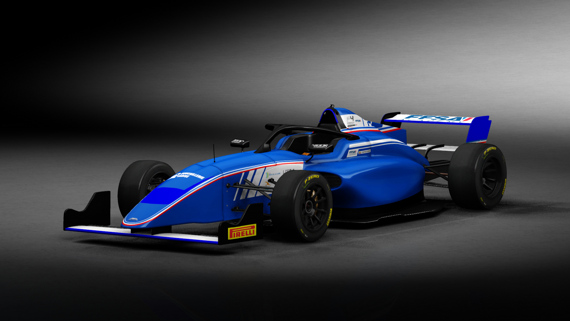 Mygale-21 Formule 4 GEN 2, skin FSSA_bleu