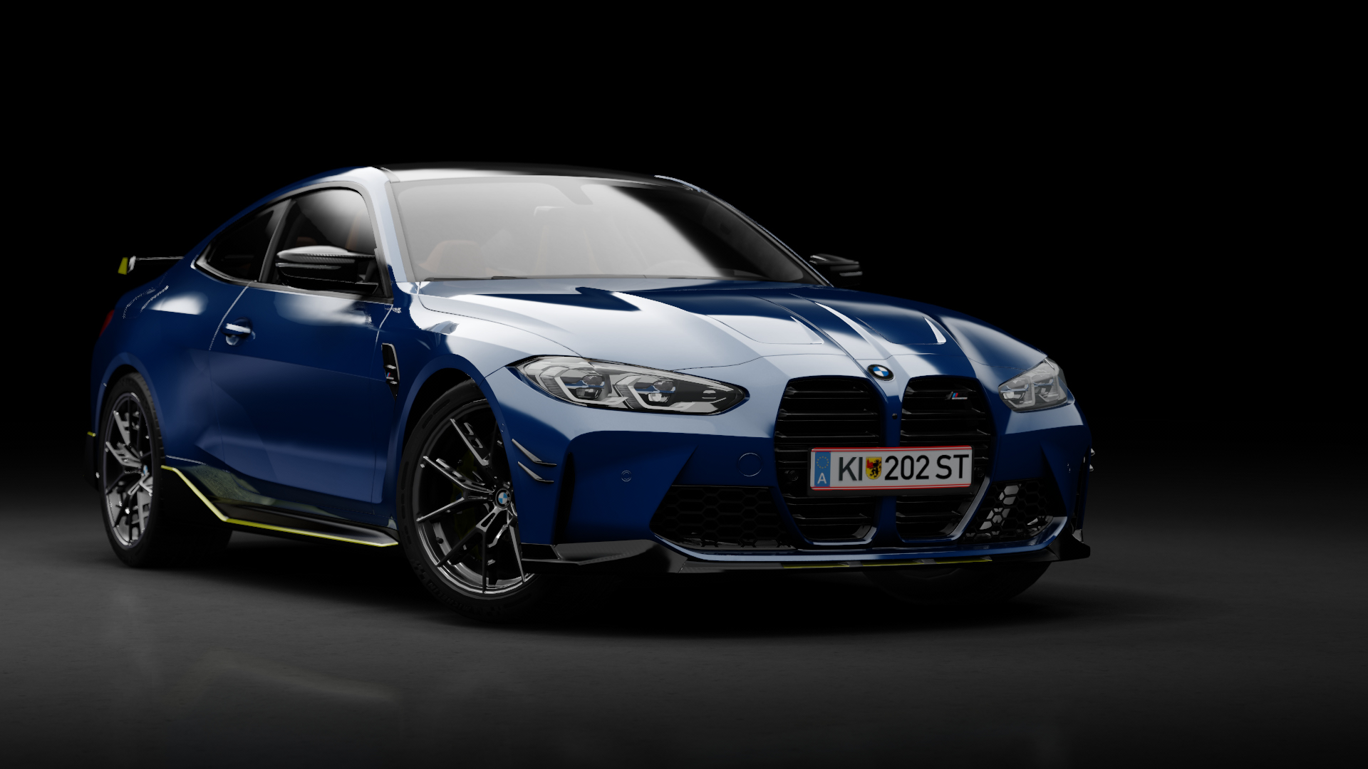 BMW M4 Competition G82 Coupe M-Performance, skin tanzanit_blue_metallic