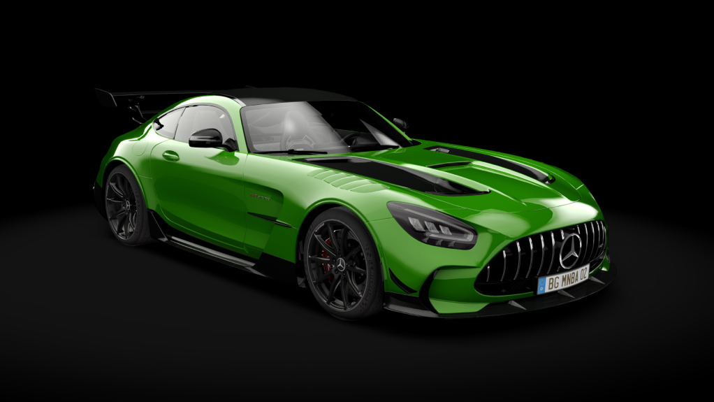 Mercedes-Benz AMG GT Black Series, skin green_hell_magno