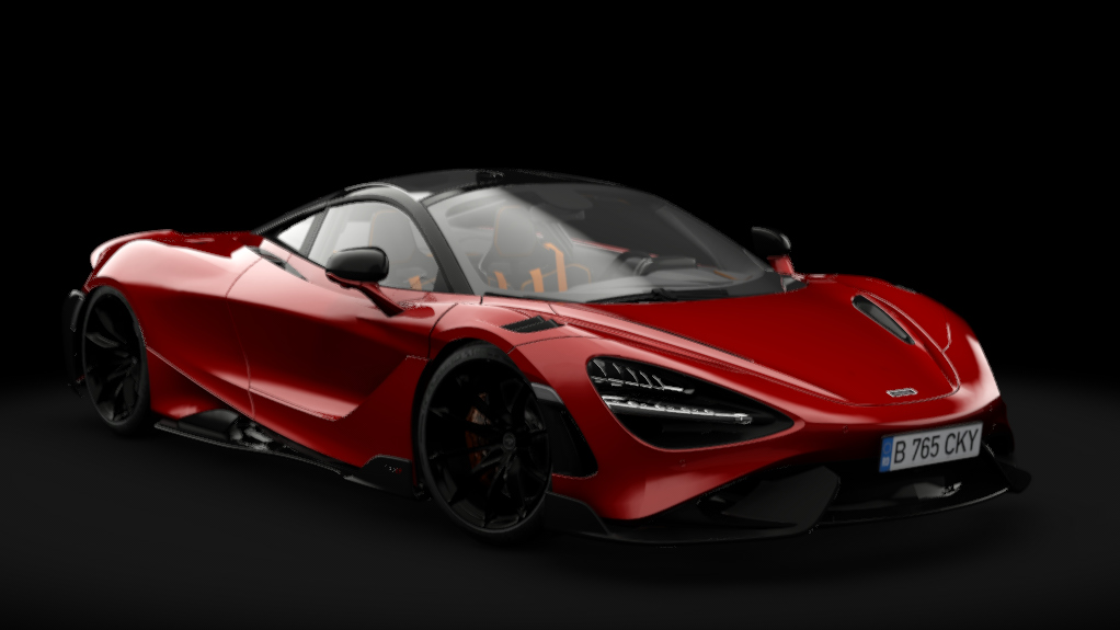 McLaren 765LT 2023, skin Amaranth Red