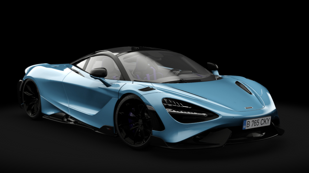 McLaren 765LT 2023, skin Ambit Blue