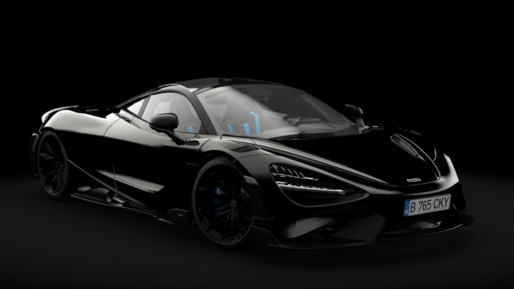 McLaren 765LT 2023, skin Cosmos Black