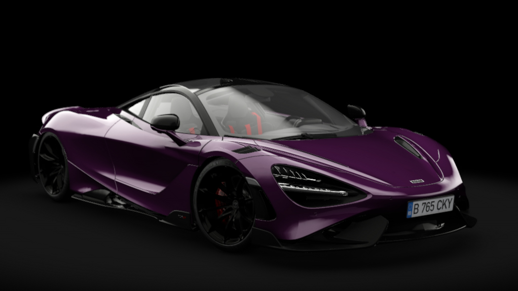 McLaren 765LT 2023, skin Lantana Purple