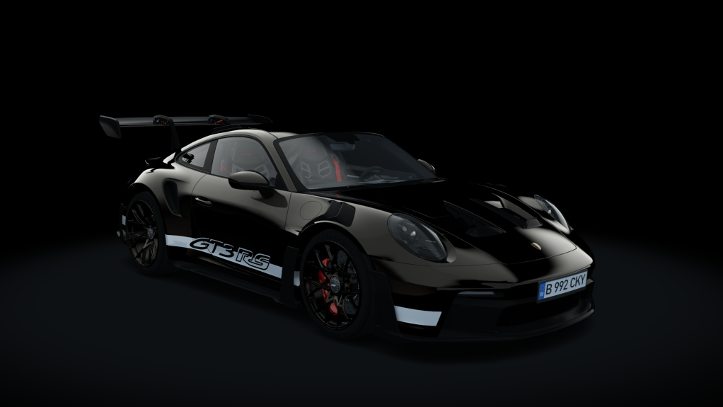 Porsche 992 GT3 RS 2023, skin Black2