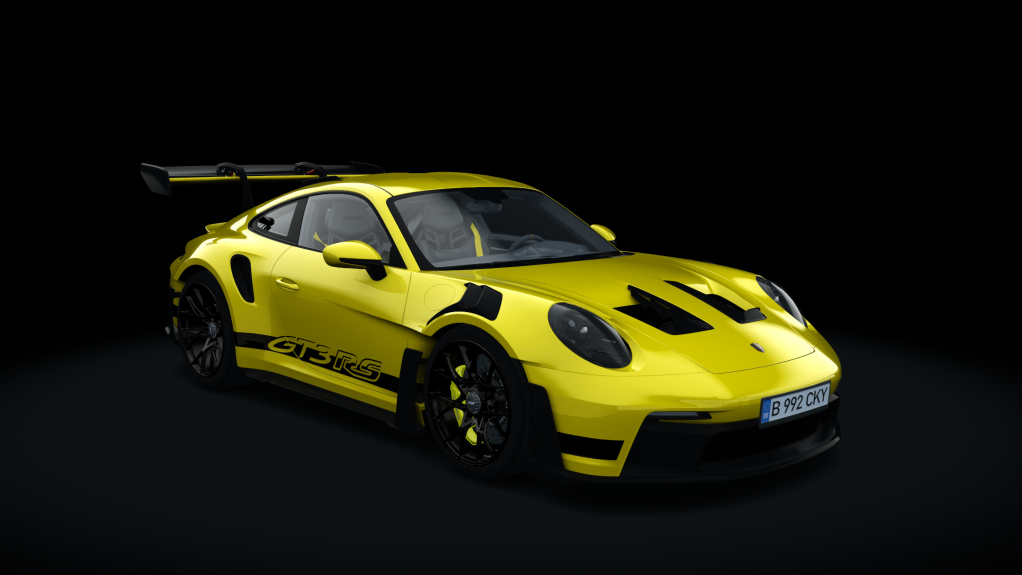 Porsche 992 GT3 RS 2023, skin Racing Yellow