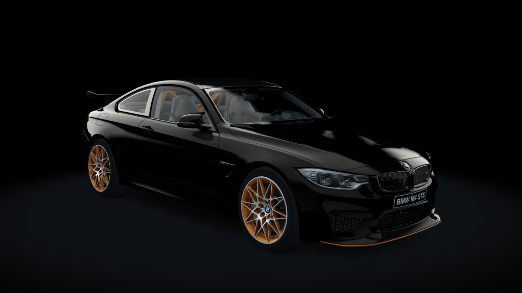 BMW M4 GTS, skin black_sapphire