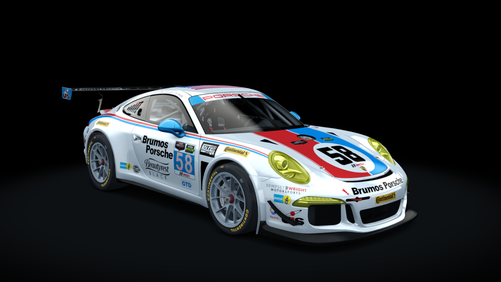 Porsche 911 GT America, skin 58_wright