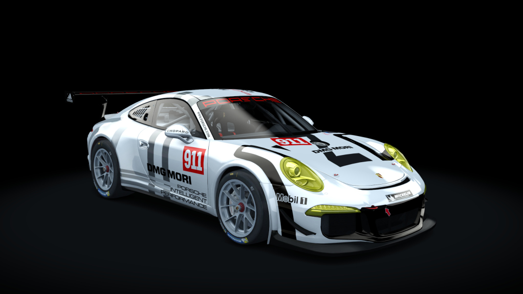 Porsche 911 GT America, skin preseason