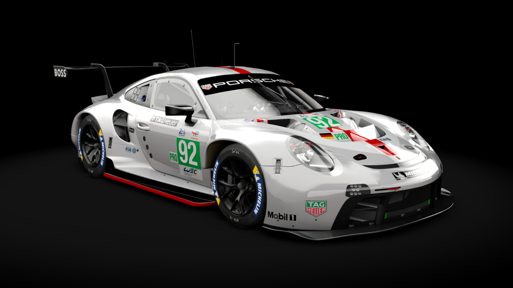Porsche 911 RSR 2021, skin 2022_LM_GT_Team_92