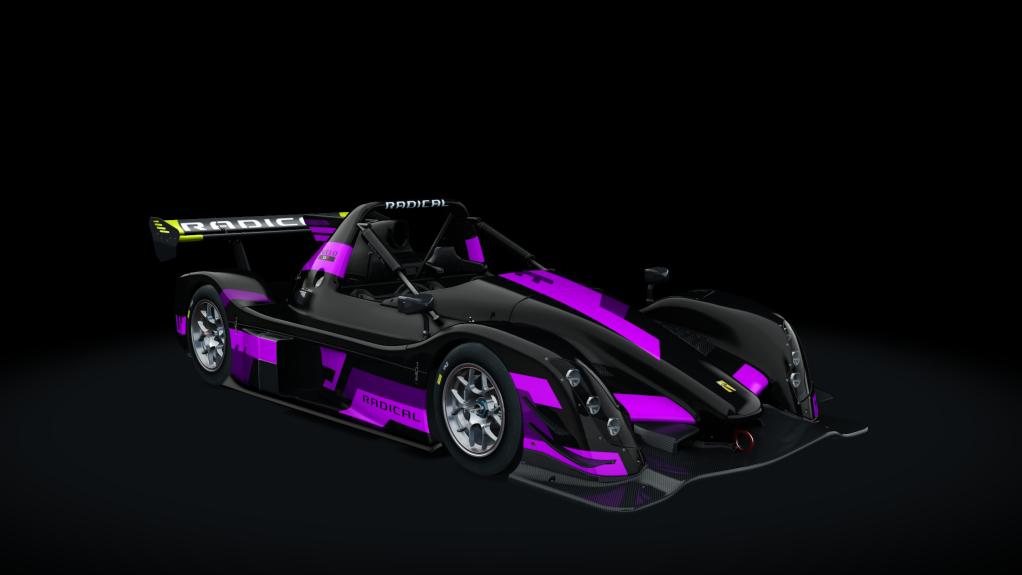 Radical SR10 XXR, skin Pink Purple on Black