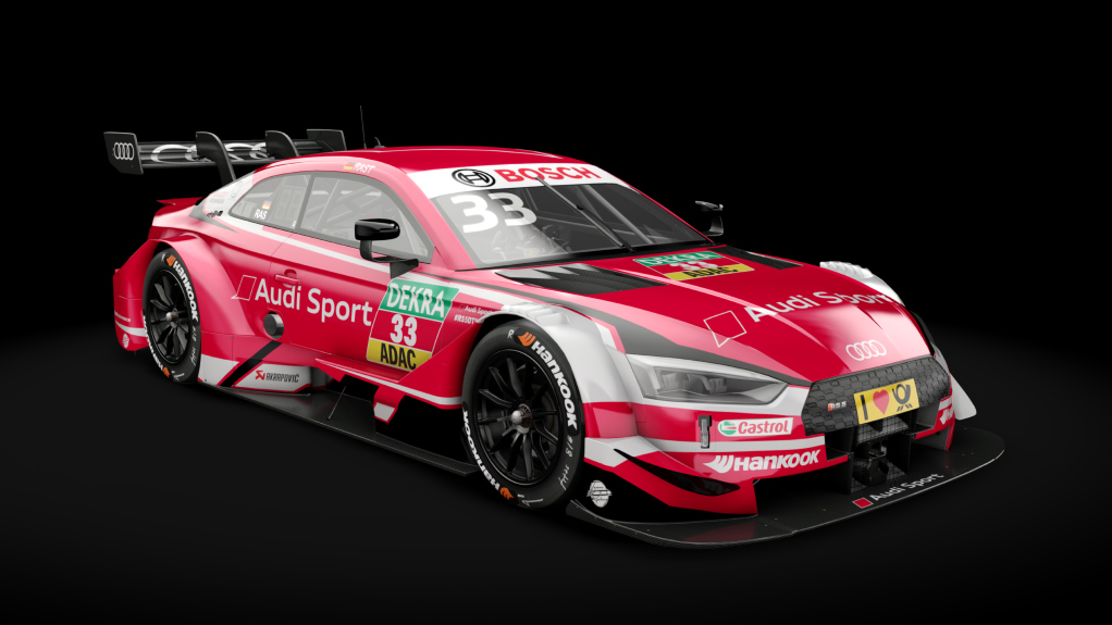 Audi RS 5 DTM 2018, skin 2018_Rast_33
